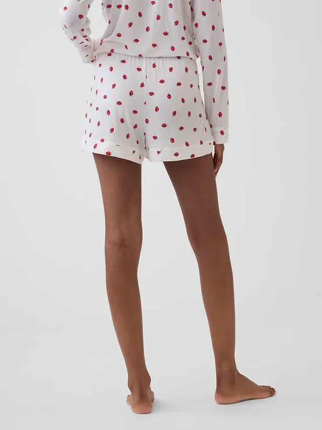 Mjukaste pyjamas Shorts i modal