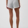Mjukaste pyjamas-Shorts i modal med spetskant