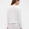 Mjukaste pyjamas-T-shirt i modal med ficka