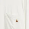 Mjukaste pyjamas-T-shirt i modal med ficka