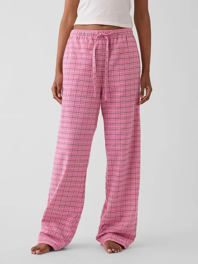 Mjukaste pyjamasbyxor i flanell för vuxna