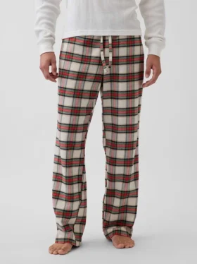 Mjukaste pyjamasbyxor i flanell för vuxna