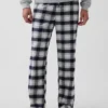 Mjukaste pyjamasbyxor i flanell för vuxna