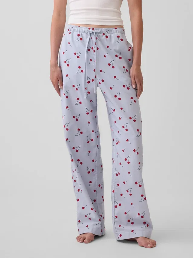 Mjukaste pyjamasbyxor i flanell för vuxna