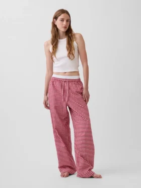 Mjukaste pyjamasbyxor i flanell för vuxna