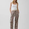 Mjukaste pyjamasbyxor i flanell för vuxna