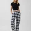 Mjukaste pyjamasbyxor i flanell för vuxna