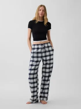 Mjukaste pyjamasbyxor i flanell för vuxna