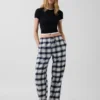 Mjukaste pyjamasbyxor i flanell för vuxna