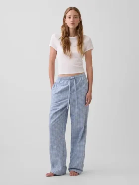 Mjukaste pyjamasbyxor i flanell för vuxna