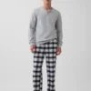 Mjukaste pyjamasbyxor i flanell för vuxna