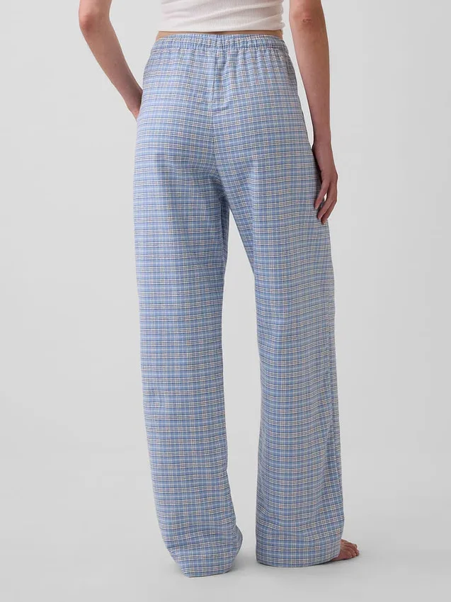 Mjukaste pyjamasbyxor i flanell för vuxna
