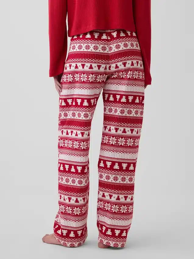 Mjukaste pyjamasbyxor i flanell för vuxna