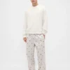 Mjukaste pyjamasbyxor i flanell för vuxna