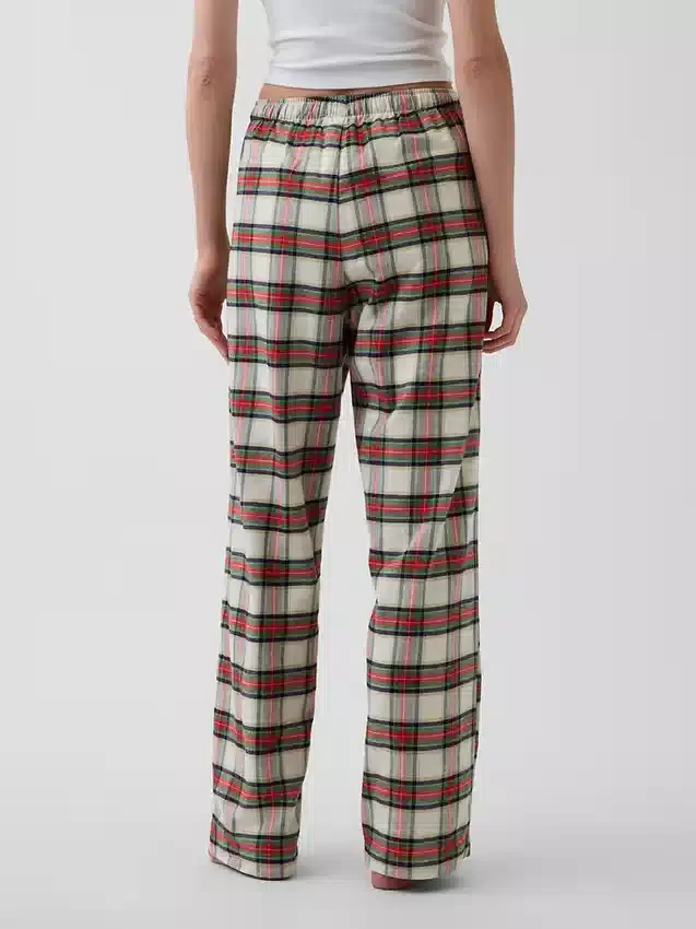 Mjukaste pyjamasbyxor i flanell för vuxna