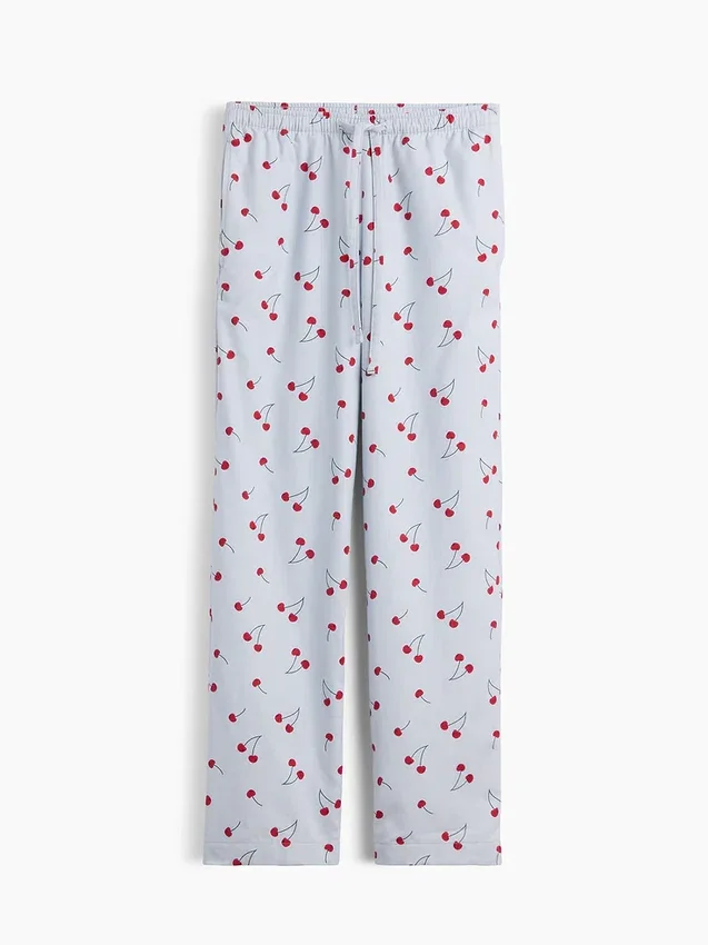 Mjukaste pyjamasbyxor i flanell för vuxna