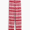 Mjukaste pyjamasbyxor i flanell för vuxna