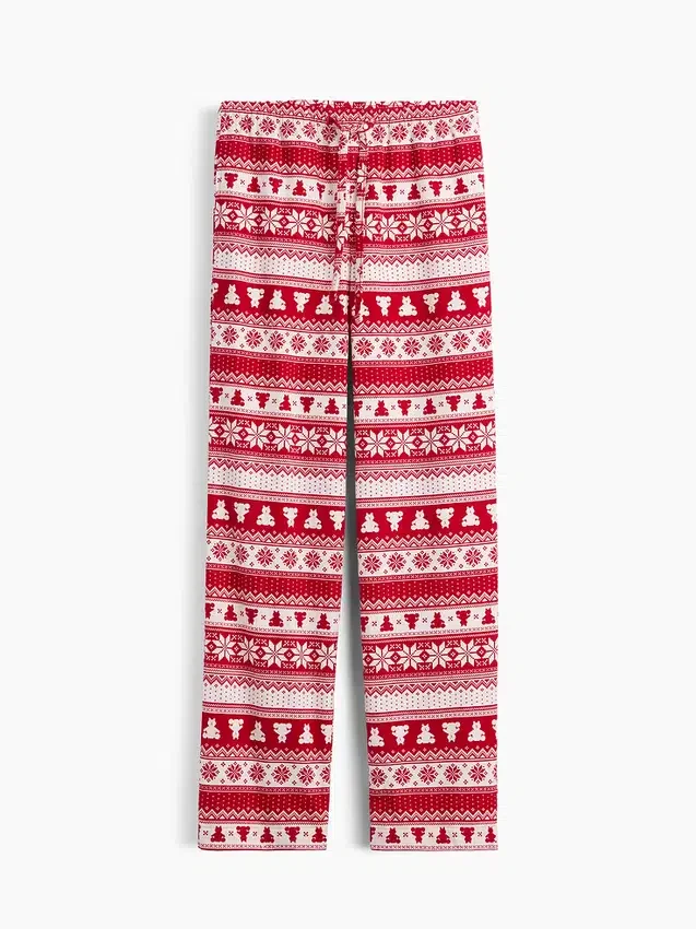 Mjukaste pyjamasbyxor i flanell för vuxna