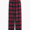 Mjukaste pyjamasbyxor i flanell för vuxna