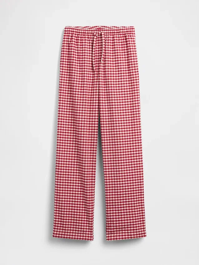 Mjukaste pyjamasbyxor i flanell för vuxna