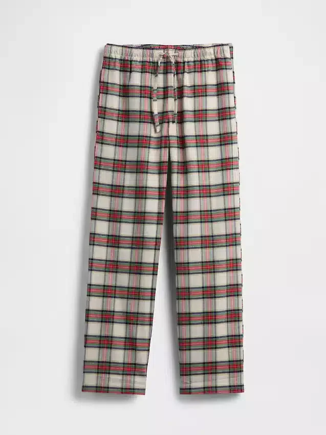 Mjukaste pyjamasbyxor i flanell för vuxna