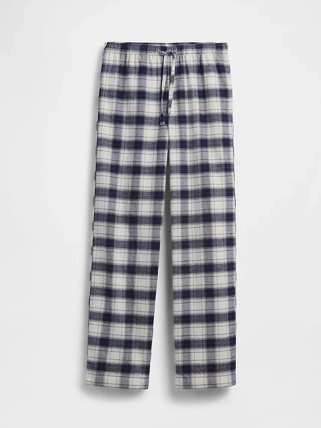 Mjukaste pyjamasbyxor i flanell för vuxna
