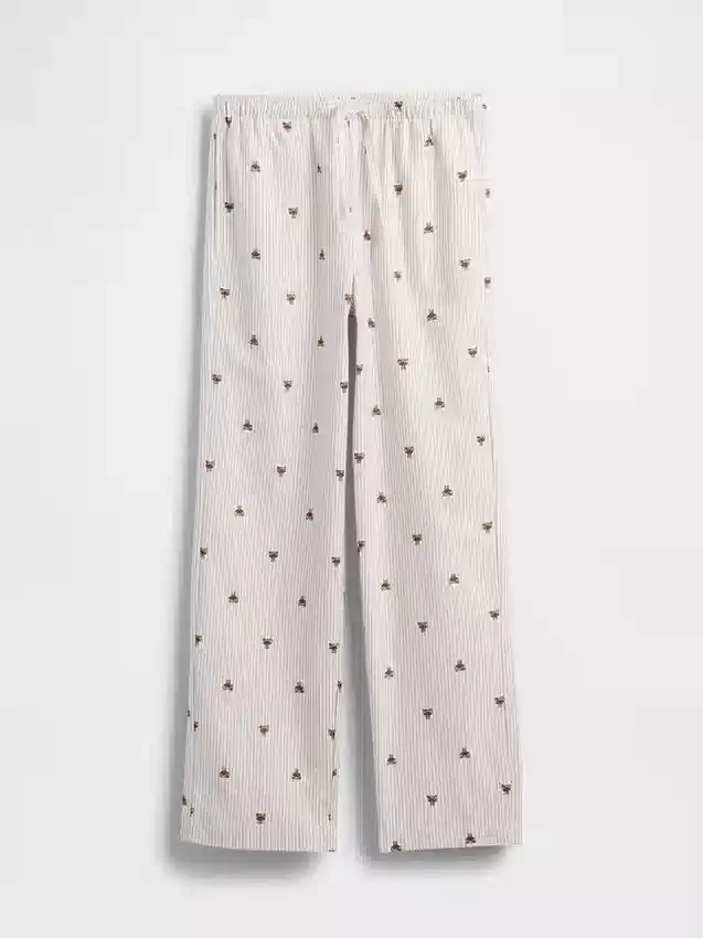Mjukaste pyjamasbyxor i flanell för vuxna