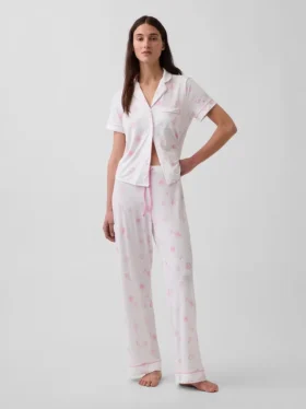 Mjukaste pyjamasbyxor i modal