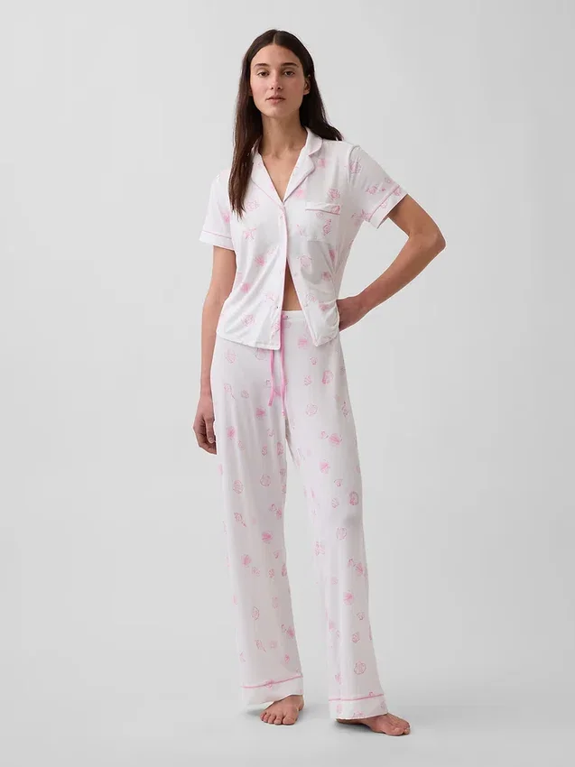 Mjukaste pyjamasbyxor i modal