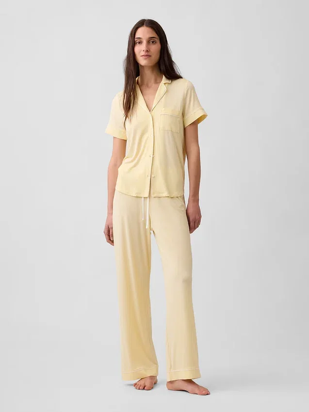 Mjukaste pyjamasbyxor i modal