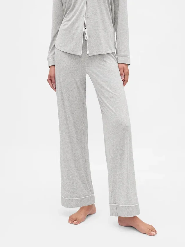 Mjukaste pyjamasbyxor i modal