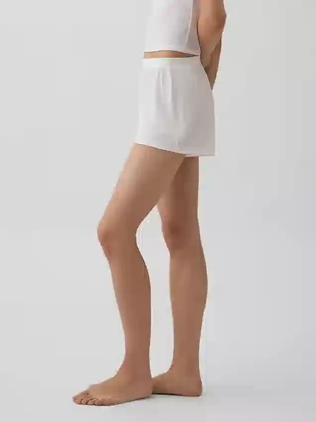 Mjukaste pyjamasshorts i modalribb
