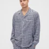 Mjukaste pyjamaströjan i flanell för vuxna