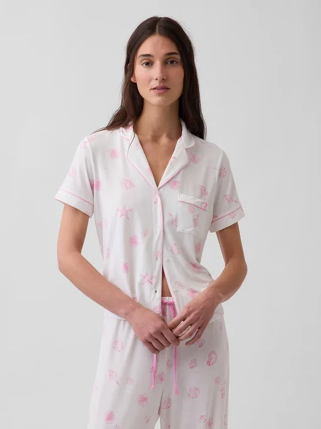 Mjukaste pyjamasöverdelen i modal