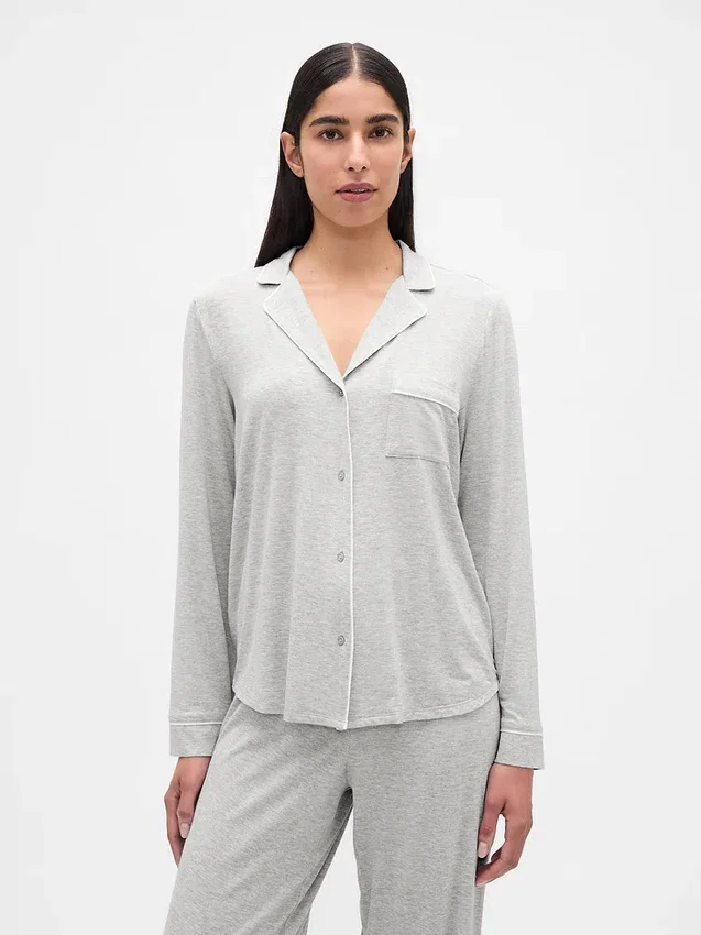 Mjukaste pyjamasöverdelen i modal