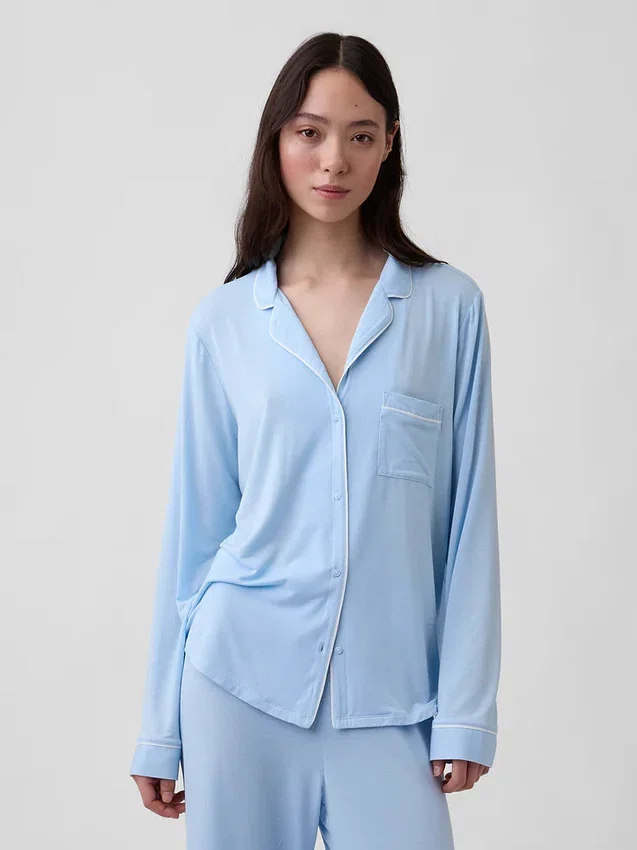 Mjukaste pyjamasöverdelen i modal