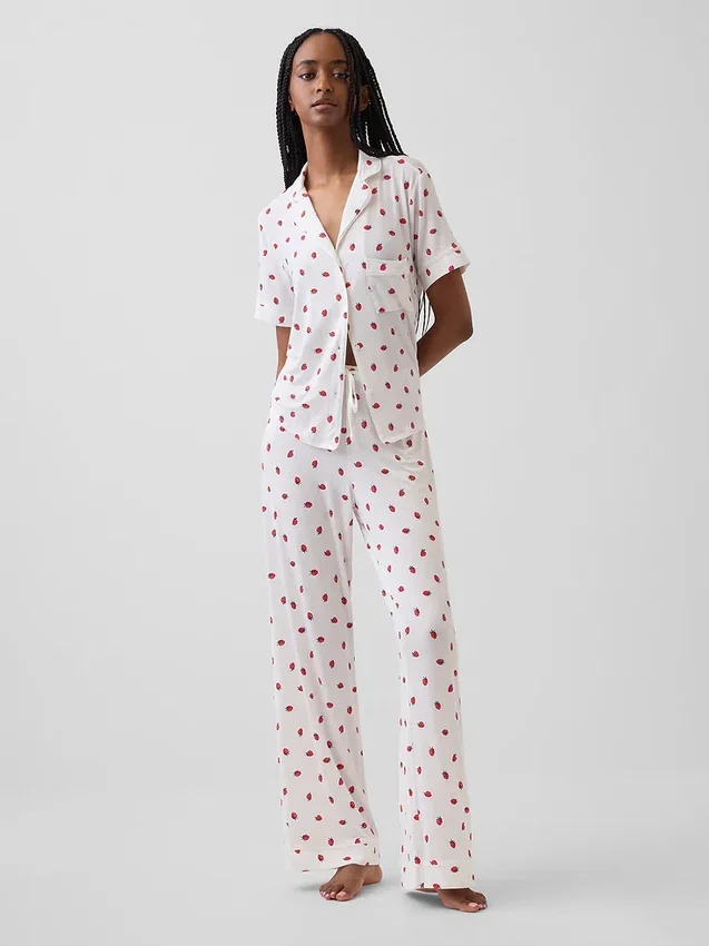 Mjukaste pyjamasöverdelen i modal