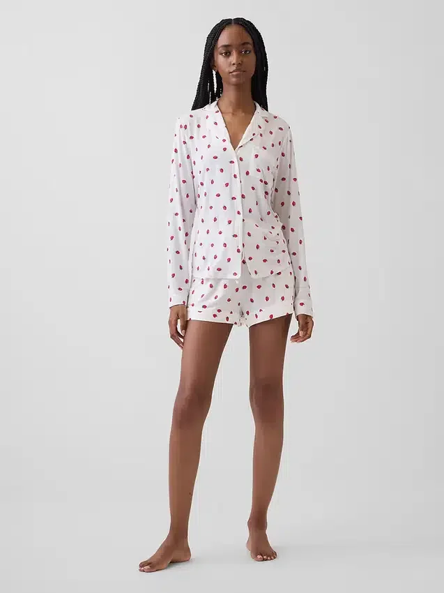 Mjukaste pyjamasöverdelen i modal