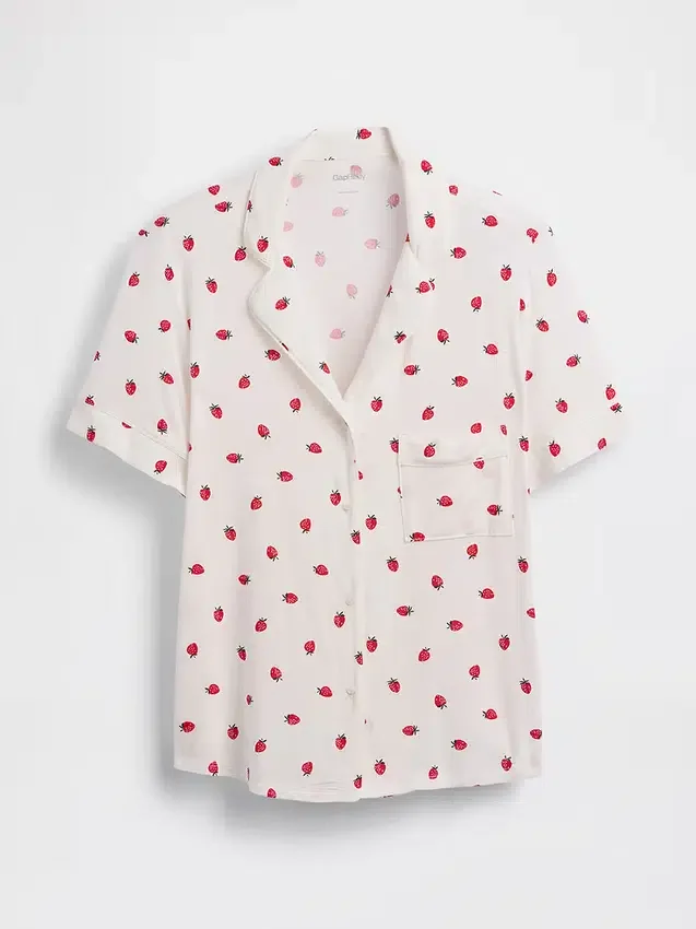 Mjukaste pyjamasöverdelen i modal