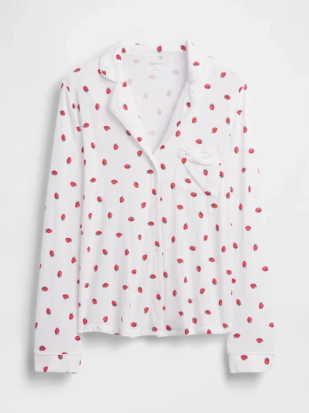 Mjukaste pyjamasöverdelen i modal