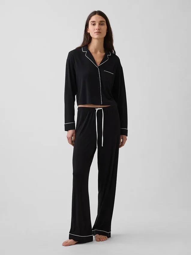 Mjukaste pyjamasöverdelen i modal som toppar