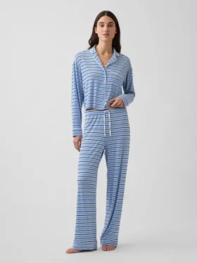 Mjukaste pyjamasöverdelen i modal som toppar