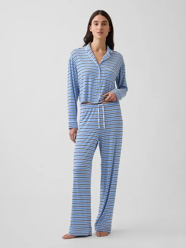 Mjukaste pyjamasöverdelen i modal som toppar