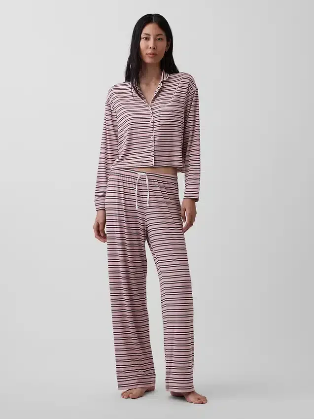 Mjukaste pyjamasöverdelen i modal som toppar