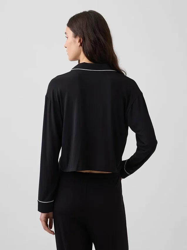 Mjukaste pyjamasöverdelen i modal som toppar
