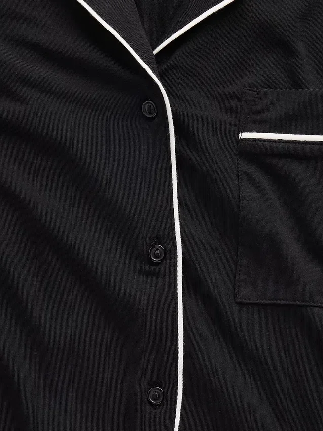 Mjukaste pyjamasöverdelen i modal som toppar