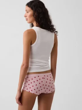 Mjukaste shorty i ekologisk stretchbomull