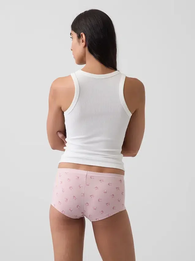 Mjukaste shorty i ekologisk stretchbomull