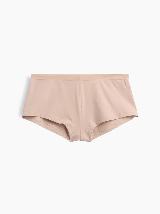 Mjukaste shorty i ekologisk stretchbomull
