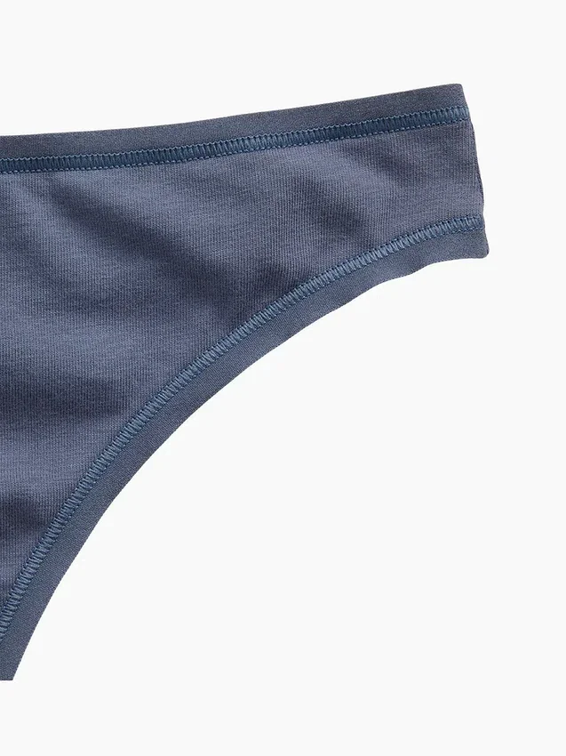 Mjukaste stringtrosa i ekologisk stretchbomull